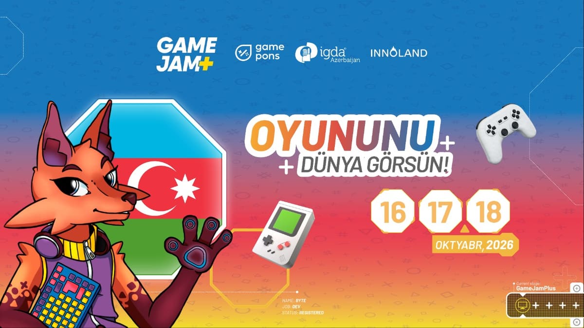 GameJamPlus 2026/27 | Azərbaycan