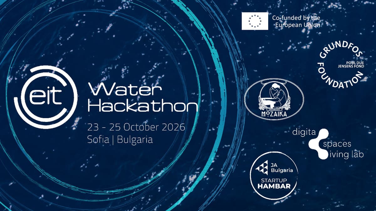 EIT Water Hackathon Sofia 2026